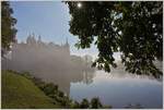 Nebel und Sonne sorgen an diesem Herbstmorgen für eine schöne Stimmung am Schweriner Schloss.
(22.09.2017)