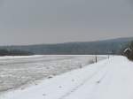 Winter am Elbe-Seitenkanal zwischen Uelzen und Bad Bodenteich.