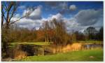 Sturmwolken im Süd-Park Schneverdingen, Februar 2016