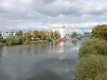 Weser bei Nienburg, Mittelweserregion (07.10.2021)