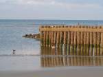 Wangerooge-Strand am Abend des 26.Aug. 2006