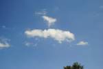 Und diese Wolke was ist das? Aufnahme von 11.06.2010, ber Lehrte.