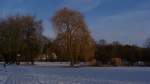 Winterlandschaftsaufnahme von 2010 in Lehrte.