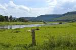 Weserbergland bei Polle (Kreis Holzminden). Aufnahme: Juli 2007.