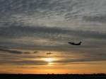 Start einer Airberlin-Maschine vom Flughafen Dsseldorf.