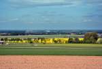 Blick von den ersten Eifelhöhen über das Industriegebiet Euskirchen-Silberberg in Richtung Hürth - Köln - 08.05.2015