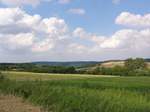 Blick über die Eifel bei Heimbach am 04.07.2010 