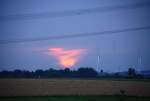 In der Abendstimmung in Kohlscheid-Bank am Abend vom 7.8.2014.