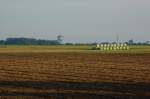 Aussicht auf Dlken, ber die Felder bei Boisheim. 22.10.2010