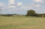 Ein sommerlicher Blick von der Kamphausener Hhe in die Landschaft zwischen Mnchengladbach und Neuss, auf genommen am 29.8.2009.