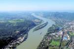 Rhein - Bad Honnef - Siebengebirge - Bonn - Luftaufnahme Sommer 2003