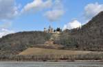 Drachenburg mit Umland (Siebengebirge und Rhein) - 02.03.2010