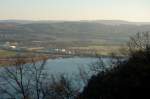 Vom Harkortberg in Wetter sieht man ber den Harkortsee in Richtung Hagen