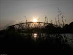 Die Alleestr.-Brcke ber den Rhein-Herne Kanal in Wanne-Eickel im Juni 2007.