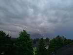 Gewitter über Bochum.