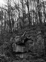 Unterwegs entlang des Bergbauwanderweges Muttental bei Witten.