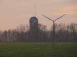 Der Bismarckturm 286m über NN auf der Haarhöhe in Möhnesee-Delecke am 30.01.2014 bietet herrliche Ausblicke über die Soester Börde, den Möhnesee und den Arnsberger Wald.