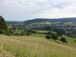 Ausblick auf Holsthum in der Südeifel (22.06.2022)