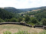 Ausblick von der Dasburg auf Our Tal, Eifelkreis Bitburg-Pr�m (18.07.2026)