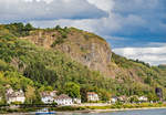 Erpeler Ley, Rheinfelsen bei Erpel am Rhein.