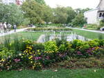 Koblenz, Blumenhof an der Basilika St. Kastor (01.09.2026)