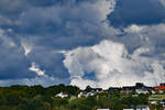Gewaltige Wolkenbildung über Erpel am Rhein - 29.08.2020