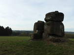 NATURDENKMAL  KETZERSTEIN  IM HOHEN WESTERWALD  Die Basaltblockgruppe des KETZERSTEINS bei WEIßENBURG/WESTERWALD entstand im  TERTIÄR,vor 25-30 Mill.