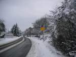 Hier ist auch die St.Ingberter Strae von Saarbrcken-Ensheim zu sehen. Auch dieses Foto habe ich am 01.02.2010 gemacht.