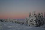 Winterabendzauber auf dem Fichtelberg am 22.01.10.