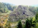 Die Binge in Geyer entstand zwischen 1700 und 1803 durch den Einsturz von Holrumen die Bergarbeiter geschaffen hatten. Der Bergbau im Geyersberg geht auf die Zeit um 1400 zurck.  Geyer 03.10.07 