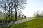 Frühling auf dem Fockeberg in Leipzig.