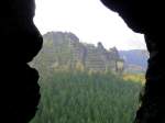 Blick beim Aufstieg zum Winterstein. 10.11.2012