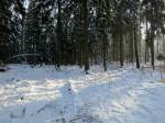 Winteridylle in Richtung Bastei. 26.01.2013