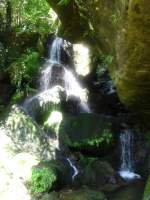 Lichtenhainer Wasserfall bei Bad Schandau am 27.07.2013