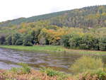 15. Oktober 2021 die Elbe bei Königsstein.