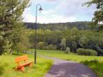 Landschaft bei Hrnitz im Zittauer Gebirge, Sommer 2004