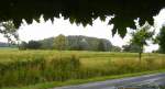 Blick von der Hauptstrasse zur Koitsche, Zittauer Gebirge 2004