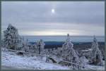 In den letzten Dezembertagen hat der Winter auf dem Brocken Einzug erhalten.