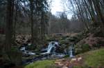 Die Ilse neben dem Heinrich-Hein-Weg von Ilsenburg nach den Brocken. 19.02.2007