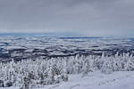 Schneelandschaft auf den Brocken am 04.