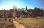 ELEND im Harz, Blick zur Holzkirche, dig.