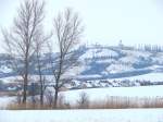 Blick von Laucha an der Unstrut ber Dorndorf zum Fliegerhorst - 17.01.2010  