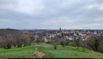 Aussicht vom Ochsenberg in Halle-Kröllwitz.