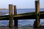 Am Strand von Wyk auf Föhr am 1.