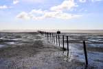 Insel Föhr: Am Strand zwischen Utersum und Goting mit Blick auf die Insel Amrum am 07.09.2015.