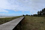 Bohlenweg am Strand von Nieblum auf Föhr, aufgenommen am 9.