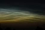 Wolkenbildung an einem späten Abend über der Hohwachter Bucht im Sommer 2005.