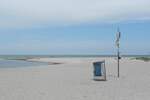 Am Strand von Laboe an der Kieler Förde am 22.05.23.