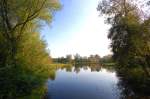 Weiche Teich in Flensburg.