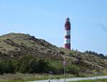 Leuchtturm Leuchtfeuer Insel AMRUM von der Inselstraße aus mit Blick in die Dünen 10,05,2015